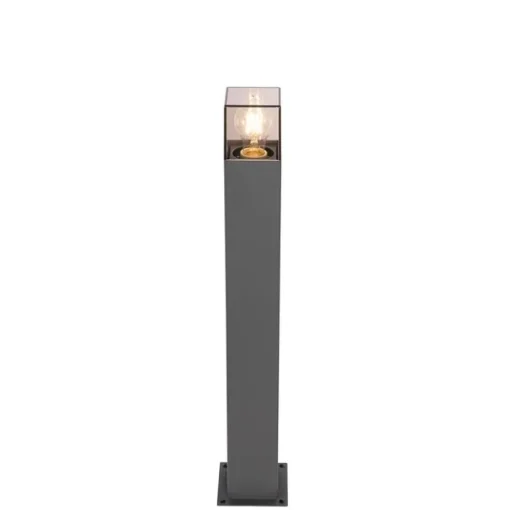 QAZQA Buitenlamp 70 cm antraciet met grondpin en kabelmof - Denmark