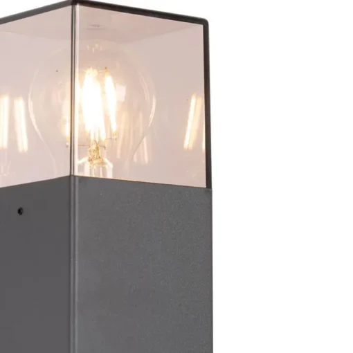 QAZQA Buitenlamp 70 cm antraciet met grondpin en kabelmof - Denmark