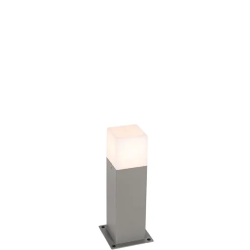 QAZQA Buitenlamp 30 cm grijs met grondpin en kabelmof - Denmark
