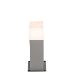 QAZQA Buitenlamp 30 cm grijs met grondpin en kabelmof - Denmark