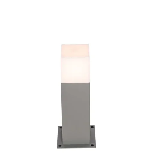 QAZQA Buitenlamp 30 cm grijs met grondpin en kabelmof - Denmark