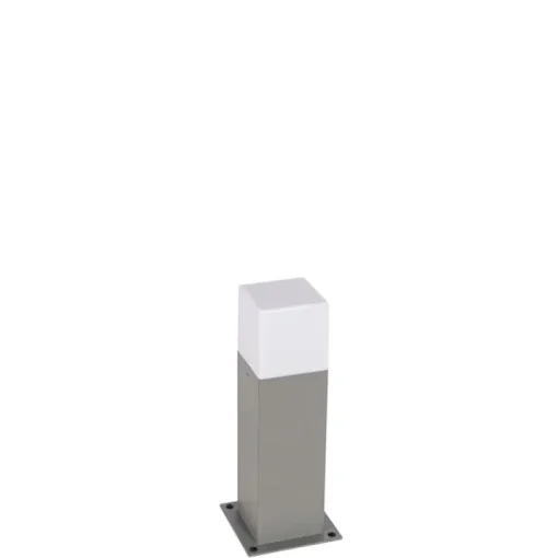 QAZQA Buitenlamp 30 cm grijs met grondpin en kabelmof - Denmark