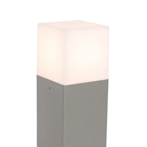 QAZQA Buitenlamp 30 cm grijs met grondpin en kabelmof - Denmark