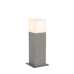 QAZQA Buitenlamp 30 cm grijs met grondpin en kabelmof - Denmark