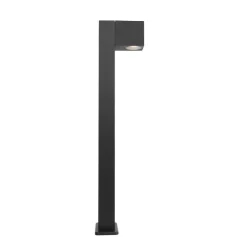 QAZQA Buitenlamp donkergrijs met grondpin en kabelmof 65cm IP44 - Baleno