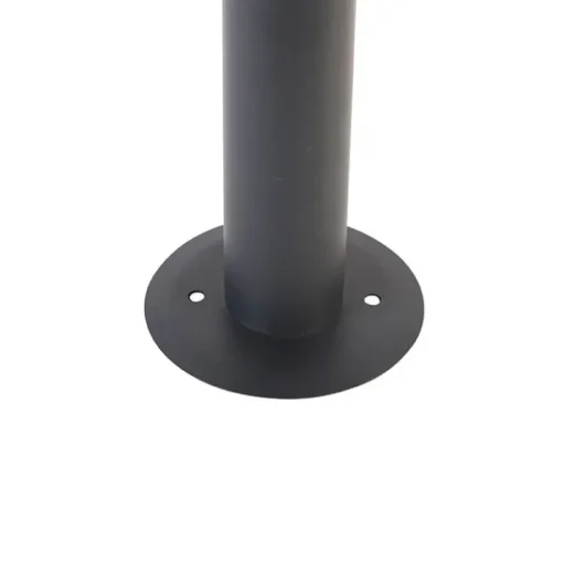 QAZQA Buitenlamp paal grijs 50 cm IP44 - Sutton