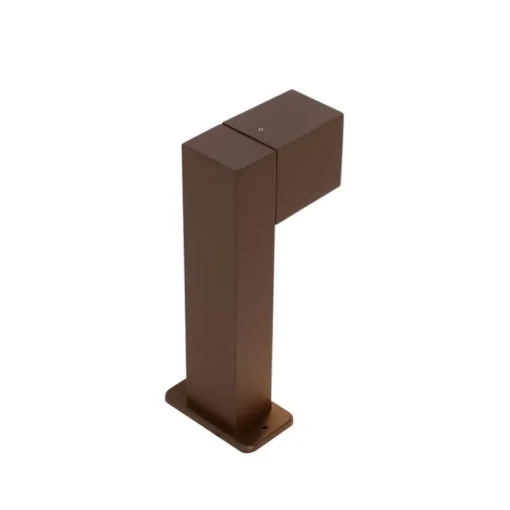 QAZQA Buitenlamp roestbruin met grondpin en kabelmof 30cm IP44 - Baleno