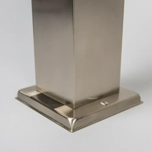 QAZQA Buitenlamp staal 45cm IP44 - Malios met grondpin en kabelmof