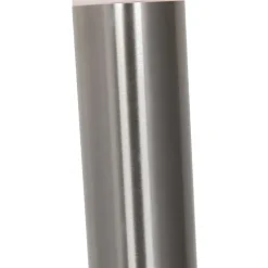 QAZQA Buitenlamp staal met opaal glas met grondpin en kabelmof 80cm IP44 - Rox