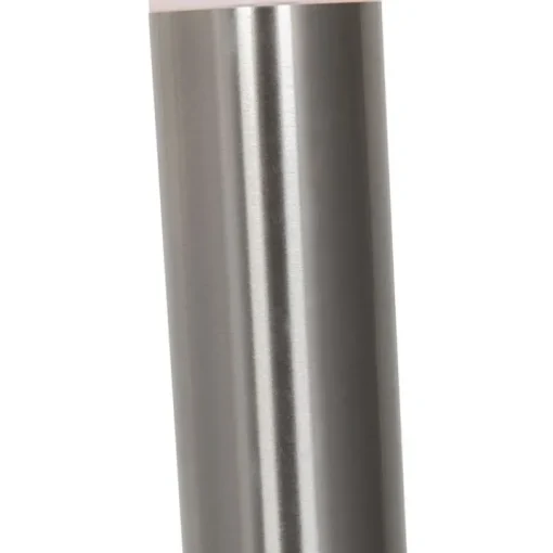 QAZQA Buitenlamp staal met opaal glas met grondpin en kabelmof 80cm IP44 - Rox