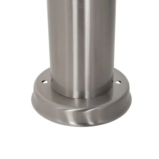 QAZQA Buitenlamp staal met opaal glas met grondpin en kabelmof 80cm IP44 - Rox
