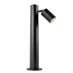 QAZQA Buitenlamp zwart met grondpin en kabelmof 50cm IP44 - Solo
