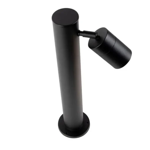 QAZQA Buitenlamp zwart met grondpin en kabelmof 50cm IP44 - Solo