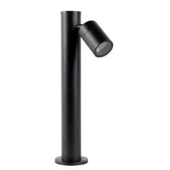 QAZQA Buitenlamp zwart met grondpin en kabelmof 50cm IP44 - Solo
