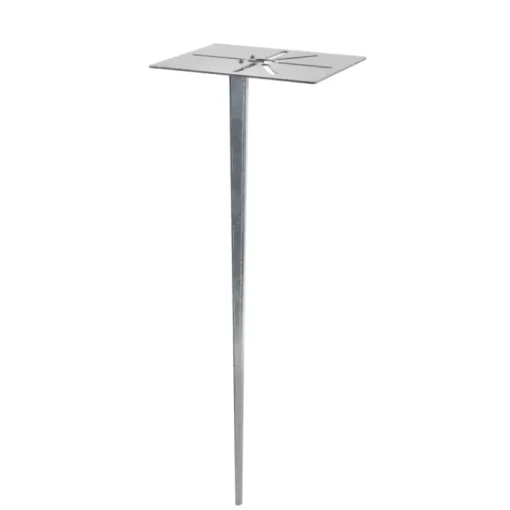 QAZQA Buitenlamp zwart met grondpin en kabelmof 80cm 2-lichts IP44 - Duo