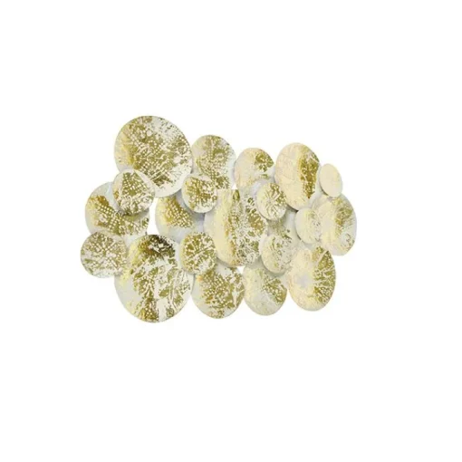 QAZQA Decorateive oosterse wandlamp goud met wit 2-lichts - Hikina