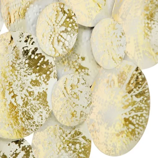 QAZQA Decorateive oosterse wandlamp goud met wit 2-lichts - Hikina