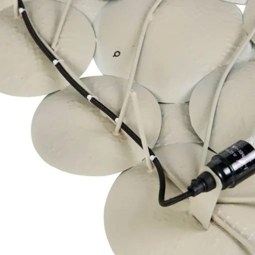 QAZQA Decorateive oosterse wandlamp goud met wit 2-lichts - Hikina