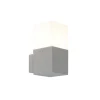 QAZQA Denmark moderne buitenwandlamp grijs IP44