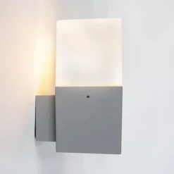 QAZQA Denmark moderne buitenwandlamp grijs IP44