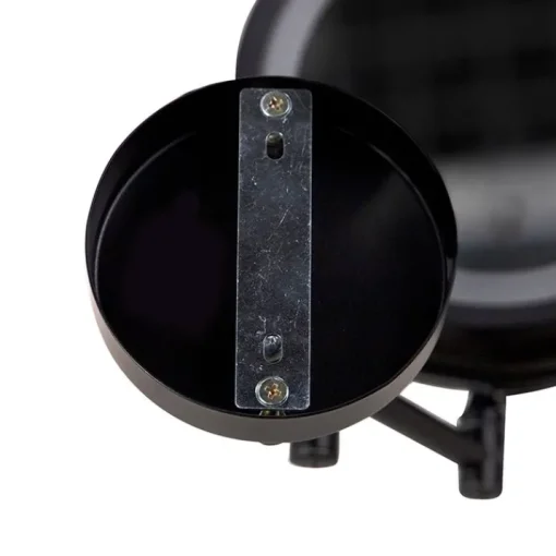 QAZQA Design badkamerspiegel zwart incl. LED verstelbaar IP44 - Vicino