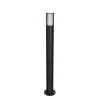 QAZQA Design buiten paaltje zwart 80 cm IP44 - Boris