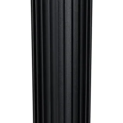 QAZQA Design buiten paaltje zwart 80 cm IP44 - Boris
