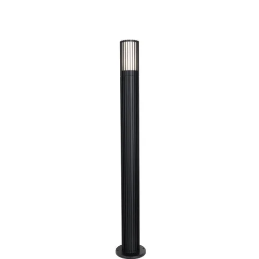 QAZQA Design buiten paaltje zwart 80 cm IP44 - Boris