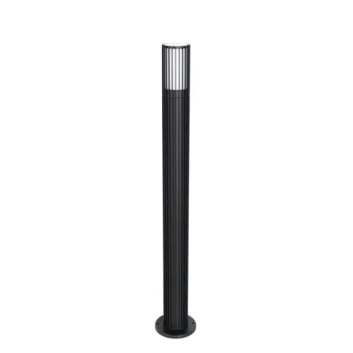 QAZQA Design buiten paaltje zwart 80 cm IP44 - Boris
