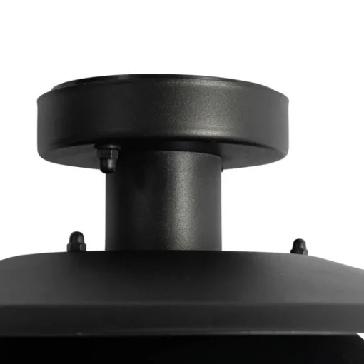 QAZQA Design buiten plafondlamp zwart IP44 - Morty