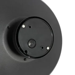 QAZQA Design buiten plafondlamp zwart IP44 - Morty