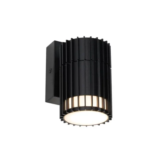 QAZQA Design buiten wandlamp zwart IP44 - Boris