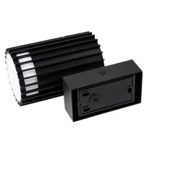 QAZQA Design buiten wandlamp zwart IP44 - Boris