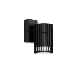 QAZQA Design buiten wandlamp zwart IP44 - Boris