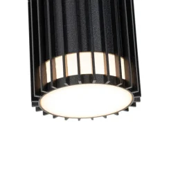 QAZQA Design buiten wandlamp zwart 2-lichts IP44 - Boris