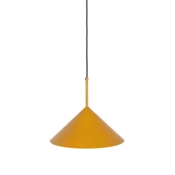 QAZQA Design hanglamp geel driehoek - Triangolo
