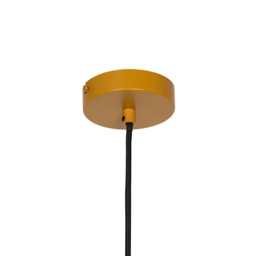 QAZQA Design hanglamp geel driehoek - Triangolo