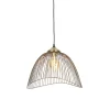 QAZQA Design hanglamp messing draad 39,8 cm - Pia