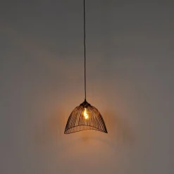 QAZQA Design hanglamp messing draad 39,8 cm - Pia