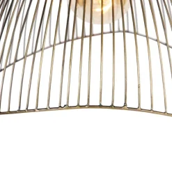 QAZQA Design hanglamp messing draad 39,8 cm - Pia