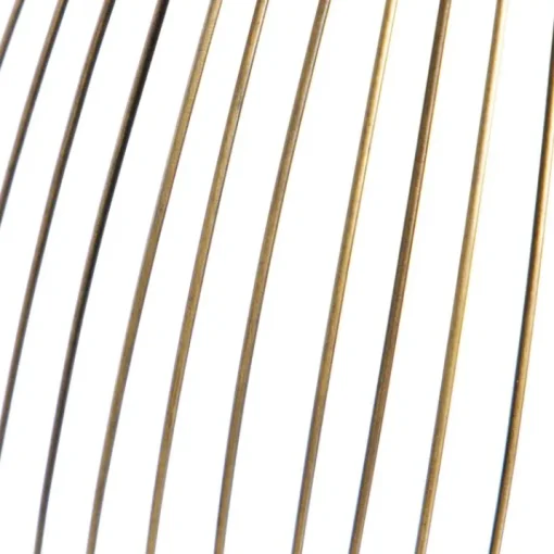 QAZQA Design hanglamp messing draad 39,8 cm - Pia