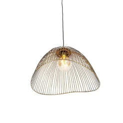 QAZQA Design hanglamp messing draad 39,8 cm - Pia