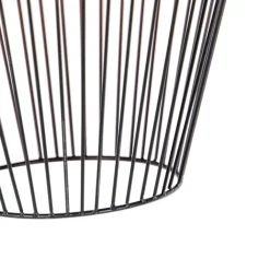 QAZQA Design hanglamp zwart - Wire Ario