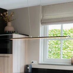 QAZQA Design hanglamp zwart incl. LED - Banda