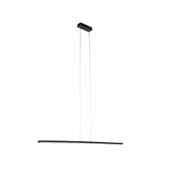 QAZQA Design hanglamp zwart incl. LED - Banda