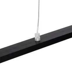 QAZQA Design hanglamp zwart incl. LED - Banda