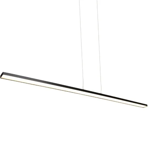 QAZQA Design hanglamp zwart incl. LED - Banda