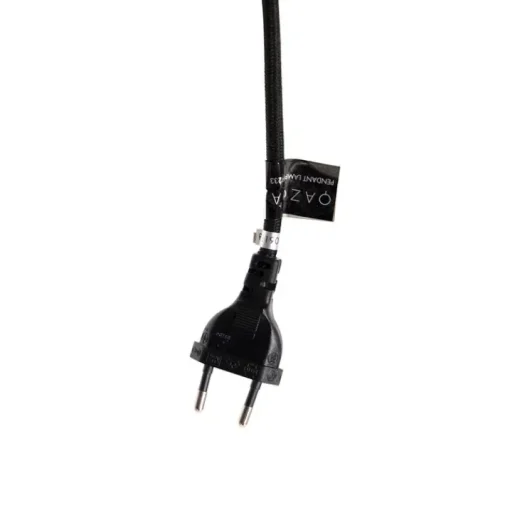QAZQA Design hanglamp zwart met stekker incl. LED lamp dimbaar - Cavalux