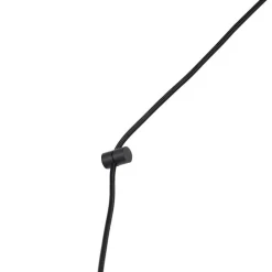 QAZQA Design hanglamp zwart met stekker incl. LED lamp dimbaar - Cavalux