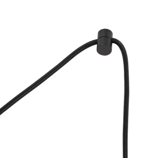 QAZQA Design hanglamp zwart met stekker incl. LED lamp dimbaar - Cavalux